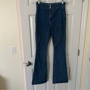 Topshop Jamie Flare Jeans